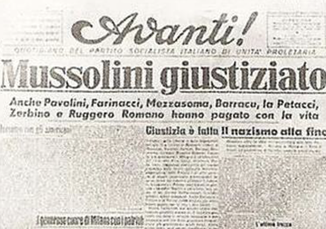 Mussolini begins work as editor for the Socialist party newspaper Avanti!