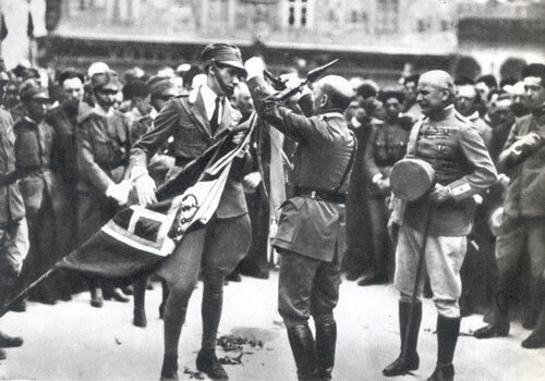 D’Annunzio takes Fiume