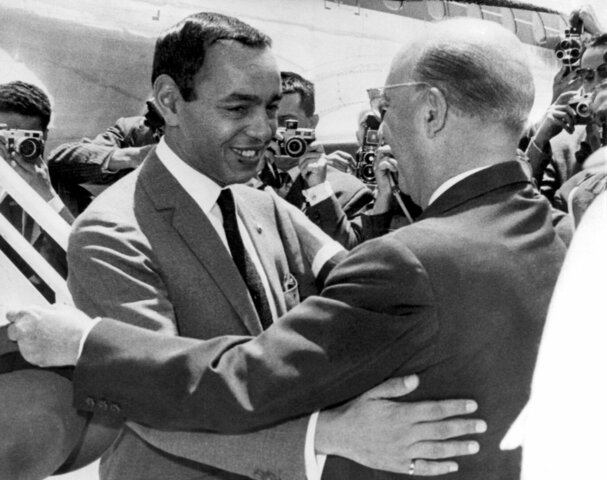 Visita de Hassan II de Marruecos