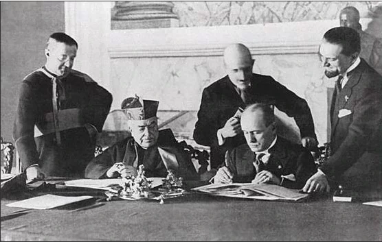Lateran Treaty with Pope