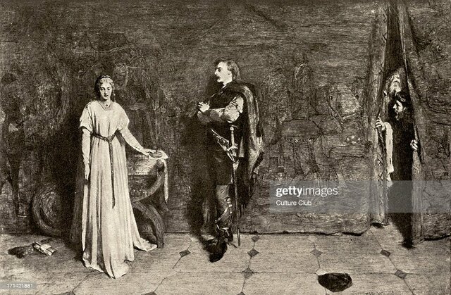 Hamlet and Ophelia's fight