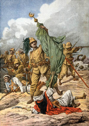 Italy invades and takes over Libya