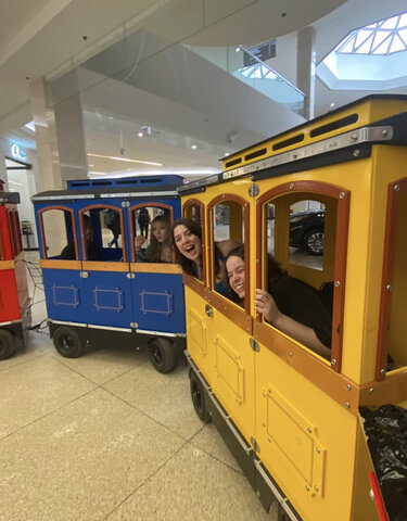 At the West Edmonton Mall