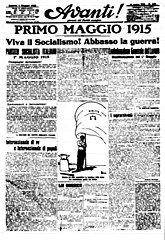 Mussolini Begins Work as Editor for the Socialist Party Wewspaper Avanti