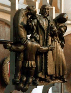 Muere su esposa Magdalena y sus dos hijos