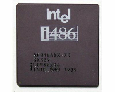 1989: Intel 486 DX