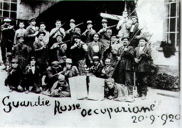 Beginning of Biennio Rosso