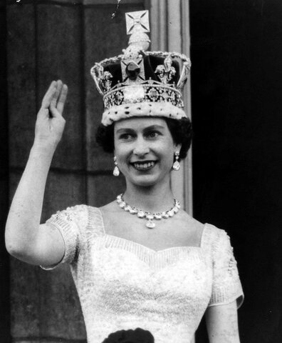 Elizabeth II. besteigt den britischen Thron