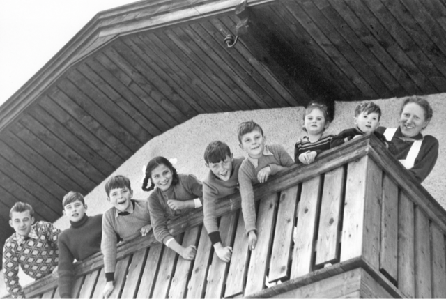 Eröffnung des ersten SOS-Kinderdorfes