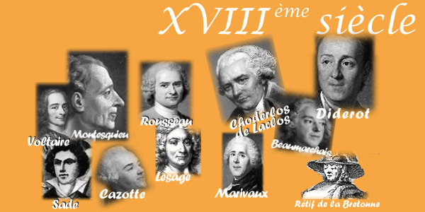 Écrivains francophones du XVIII