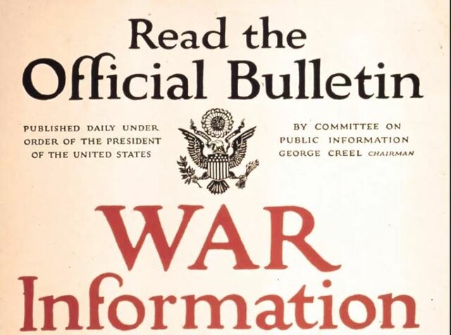 Появление правительственного органа информации «Official Bulletin»