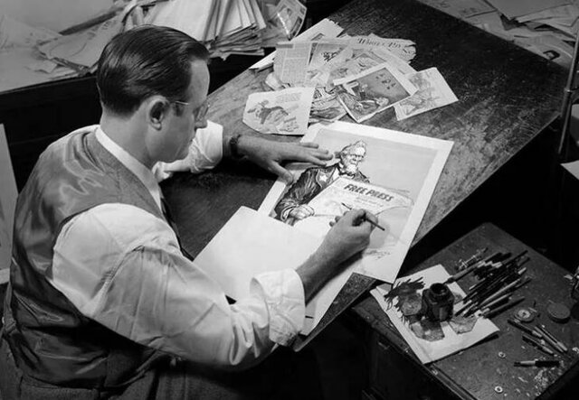 Cоздание ведущих организаций американской журналистики