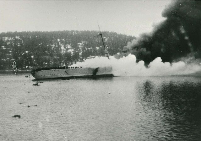 Sinking of the Blucher