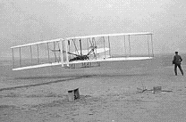 First Motorized plane