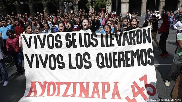 Los 43 estudiantes desaparecidos de Ayotzinapa