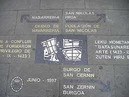 Unificación de los tres burgos mediante el privilegio de la unión.