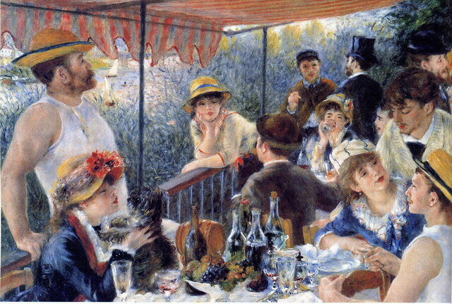 "Los remeros" - Renoir