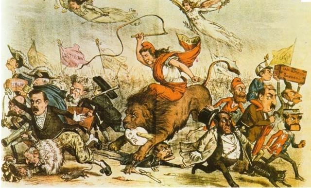 El principio  de la primera República