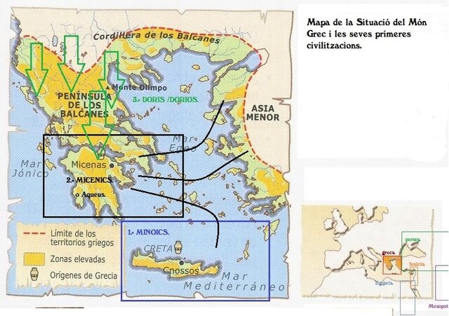 L'ARRIBADA DELS AQUEUS