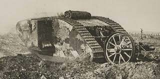 Primer uso de tanques en la batalla