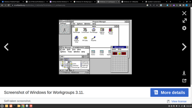 Windows for Workgroups 3.1