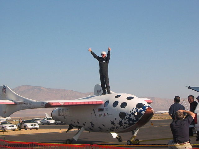 SpaceShipOne Achieves Flight