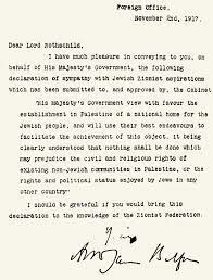 Balfour Declaration
