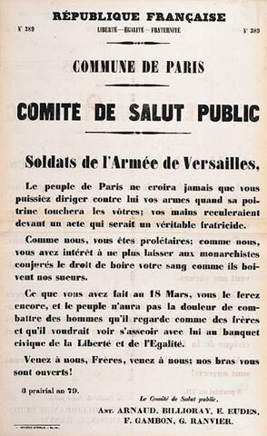 Création d'un Comité de Salut Public