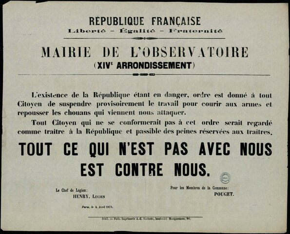 Décret sur les otages