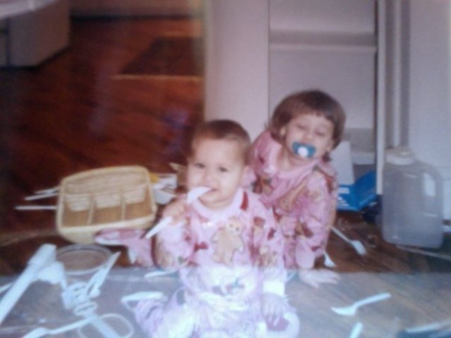 When Amanda (my sister) was born