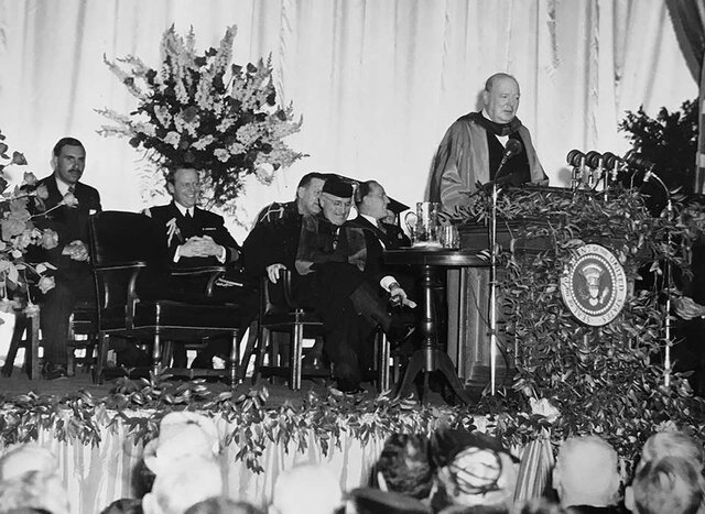 Winston Churchill’s Iron Curtain Speech