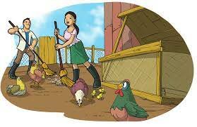 LIMPIEZA DE LA GRANJA