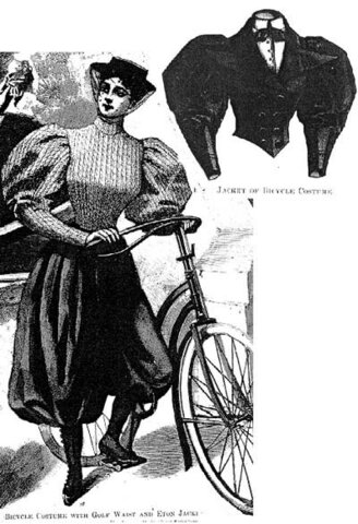 Cyklistický kostým, Harper’s Bazaar