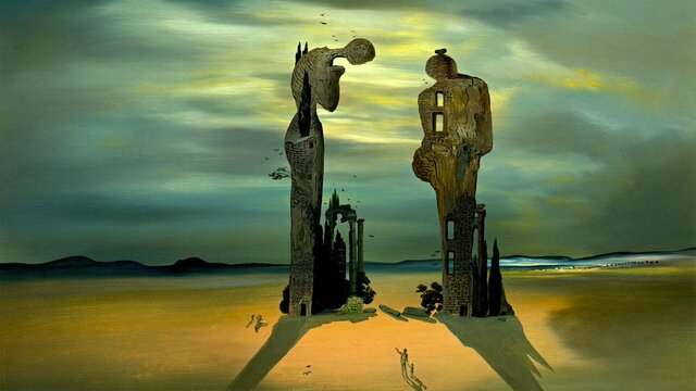 "Reminiscencia arqueológica del Ángelus de Millet" - Dalí