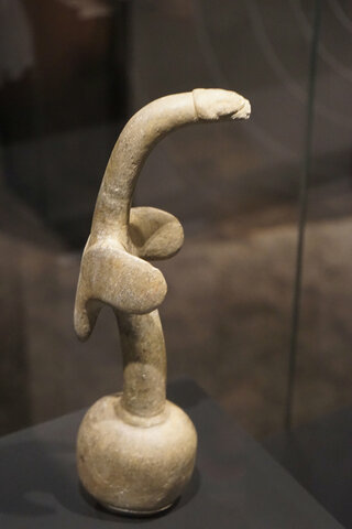 7,000 years ago - bird shaped pestle