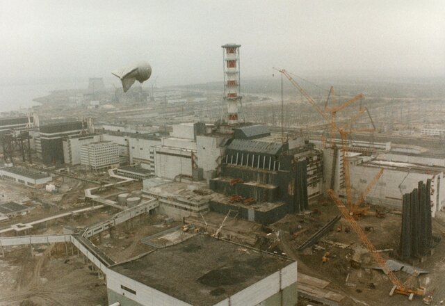 Nuclear reactor in Ukraine explodes