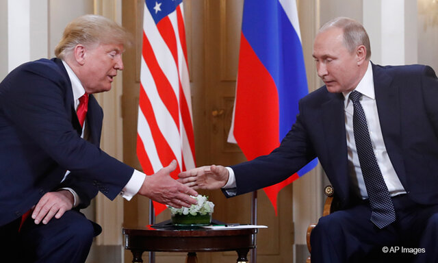 Donald Trump and Putin meeting