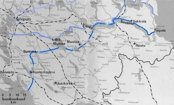 Els russos trenquen la línia Mannerheim