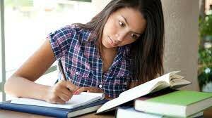 High school English class