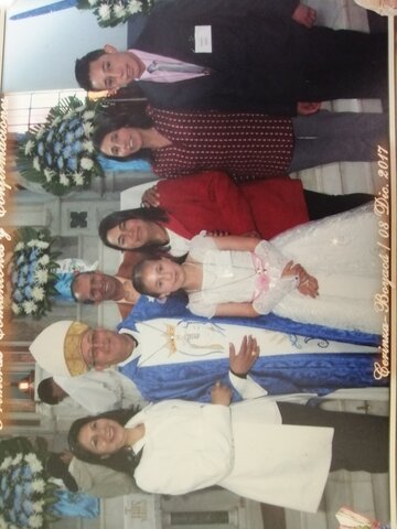 my first communion and confirmation in 2017