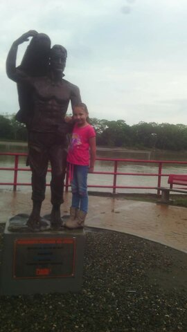 I went to Fuente de Oro with my mom when I was 9 years old.