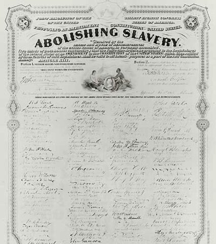 Passing of the 13th Amendment