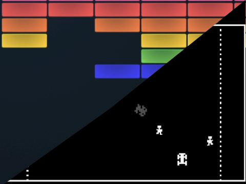 Últimos juegos con tecnología TTL, Breakout y Death Race