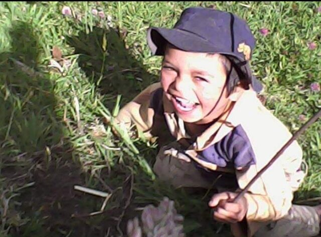 I crawled in the march of 2008