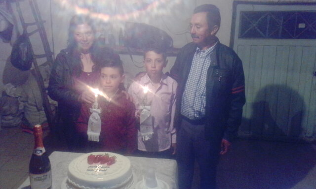 I made the first comunion in 2017