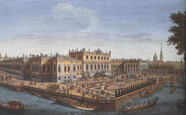 возвратился в Петербург.