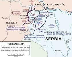 Austria attack Serbia