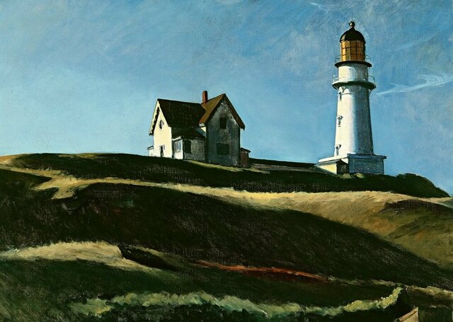 "lighthouse hill" - Edward Hopper