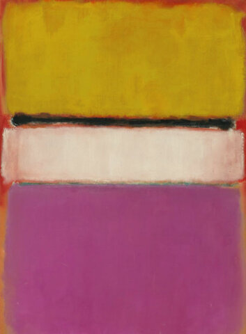 "Centro blanco" - Rothko