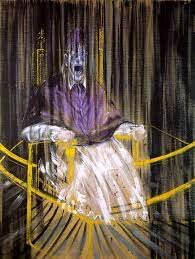 "Estudio del retrato del Papa Inocencio X de Velázquez" - Francis Bacon